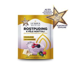 Luxoya Luxoya Fiber Rostpuding - Fehér csokoládé-Erdei gyümölcs 25g