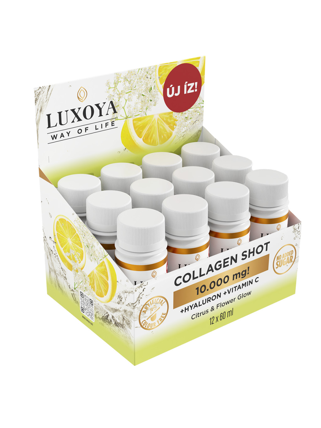 Luxoya SHOT Collagen Lemon-Elde 12x60ml